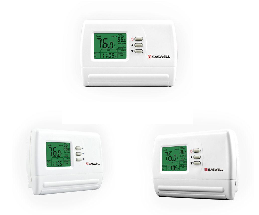 wired digital room thermostat