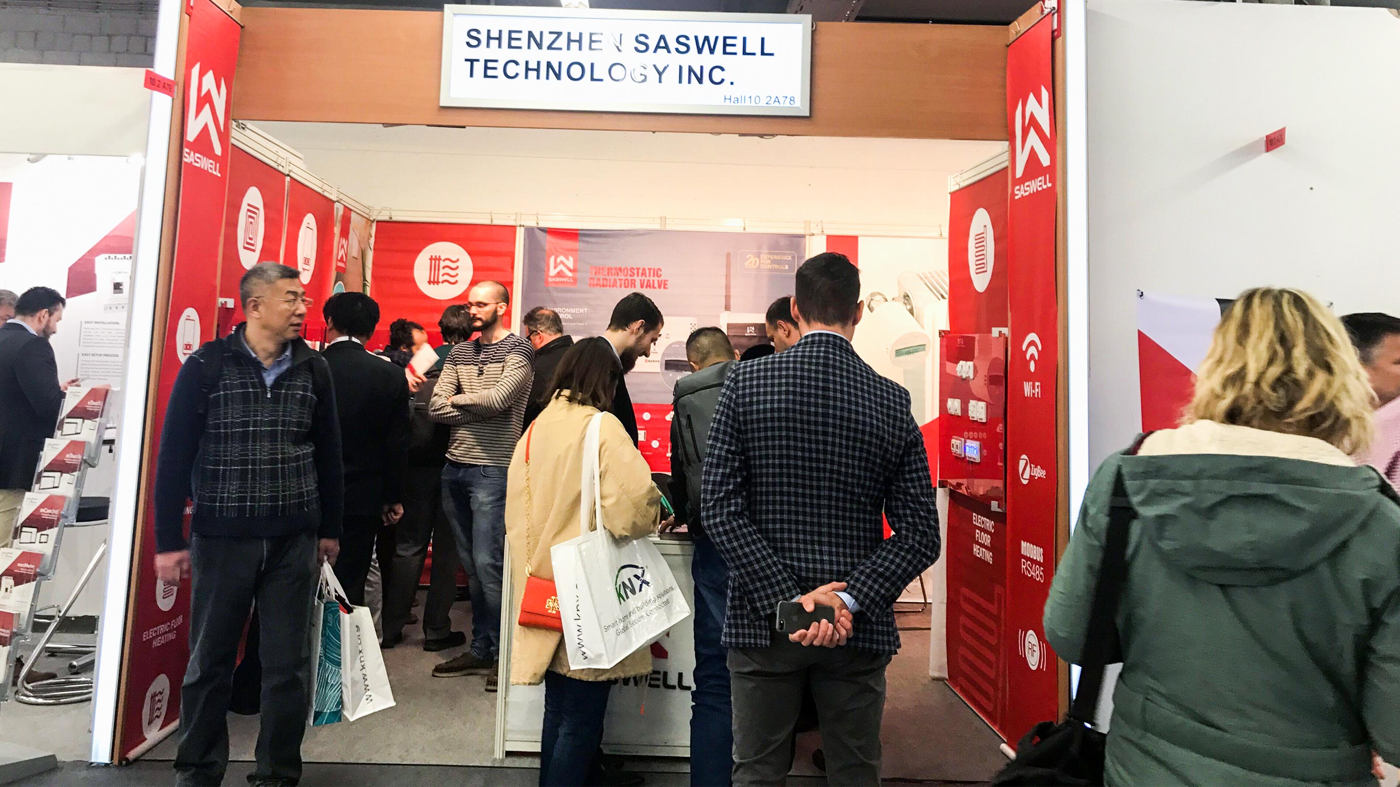 SASWELL at the Frankfurt ISH show in Germany