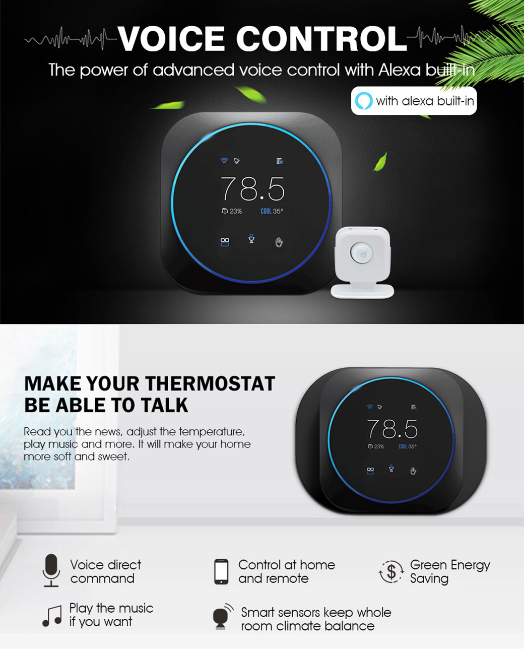 Smart thermostats