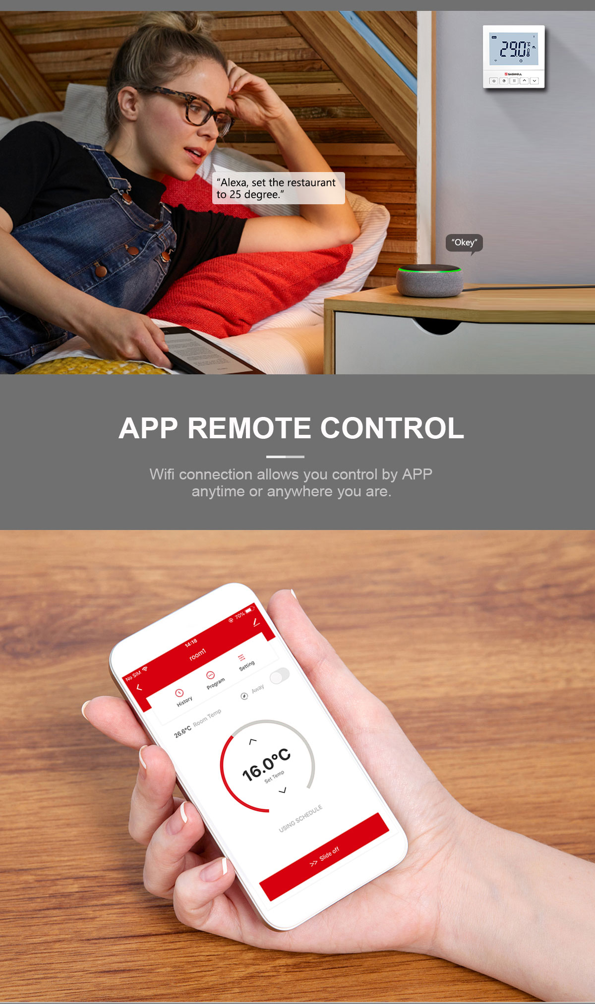 Tuya smart thermostat SAS920FHL-7-WIFI(TY) Tuya smart thermostat SAS920FHL-7-WIFI(TY)