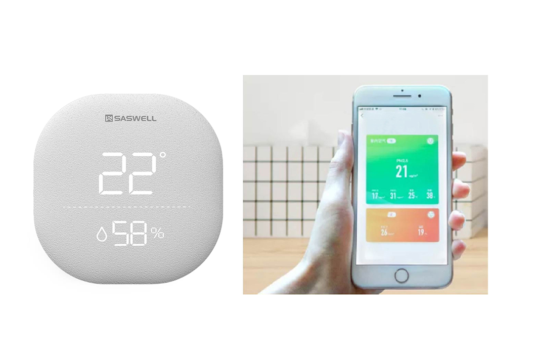 smart temperature and humidity sensor