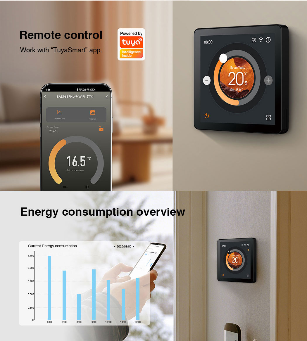 Electric heating control