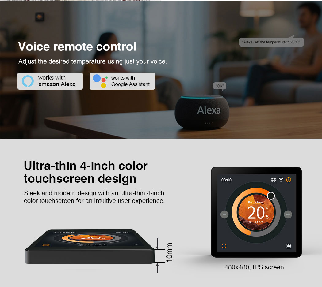 Electric heating control