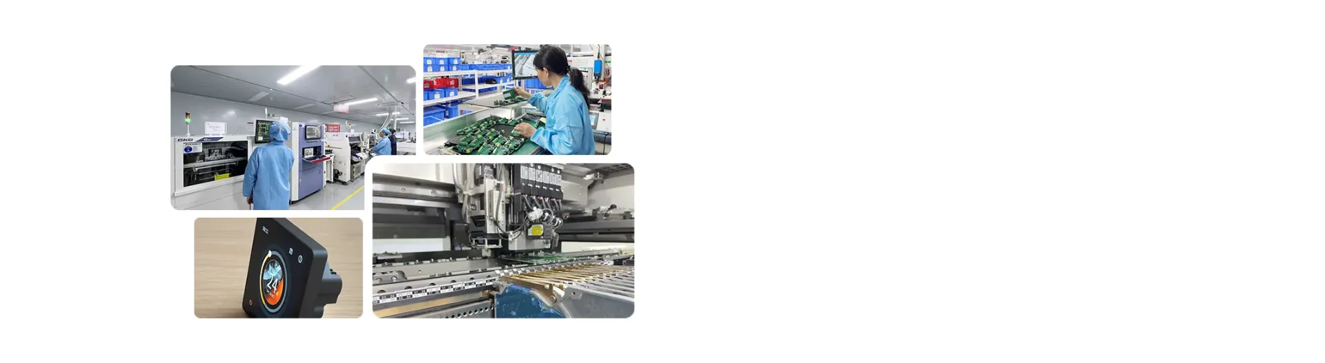 SASWELL Color Screen Controller Strict Production Process Diagram
