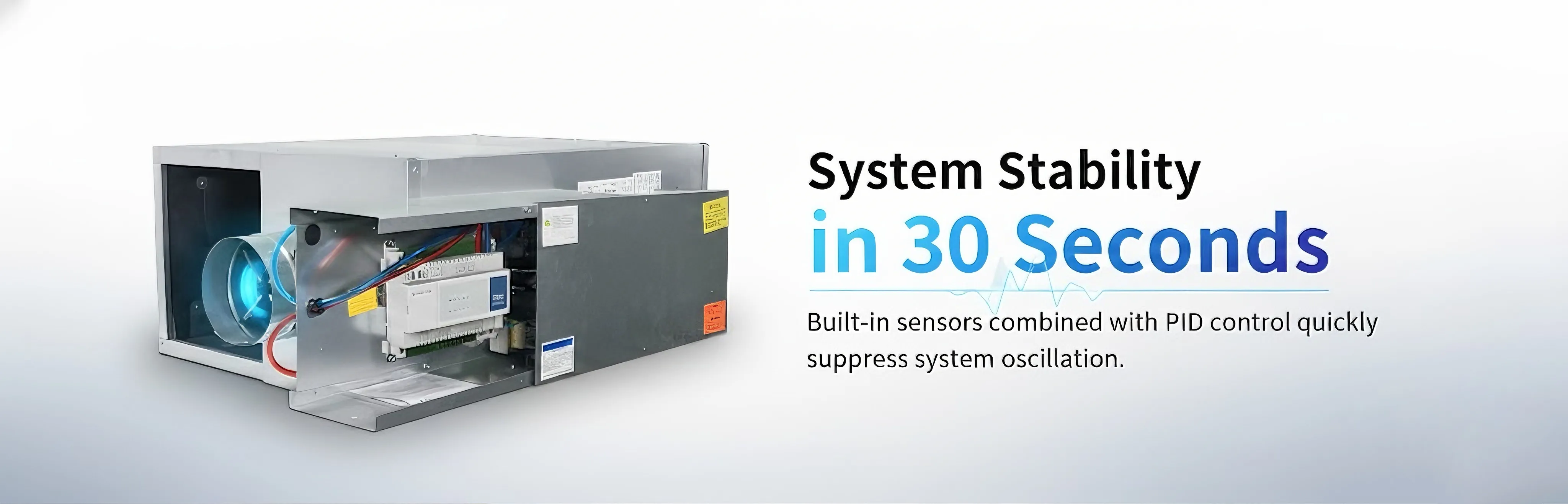 High-resolution differential pressure sensor for VAV airflow monitoring and hunting prevention