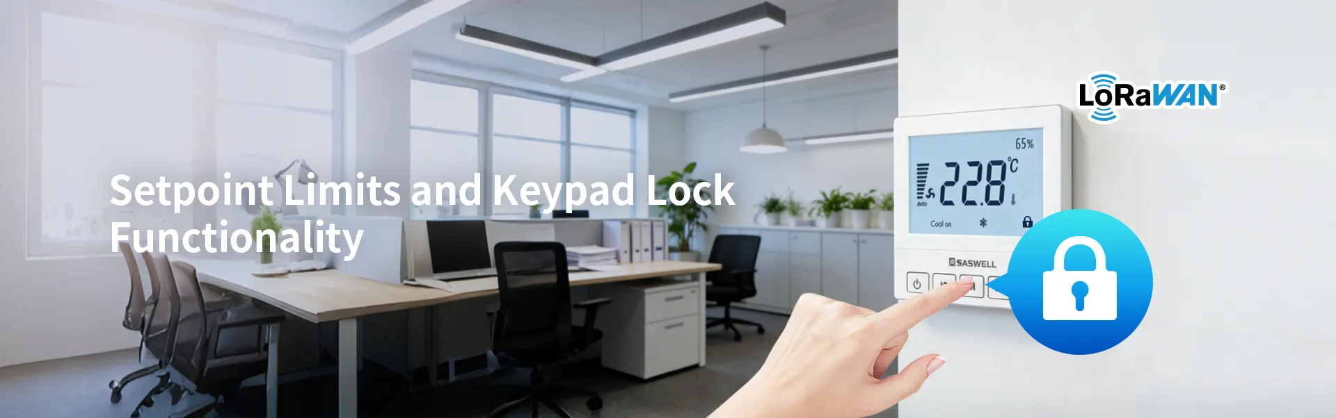 Setpoint Limits and Keypad Lock Functionality