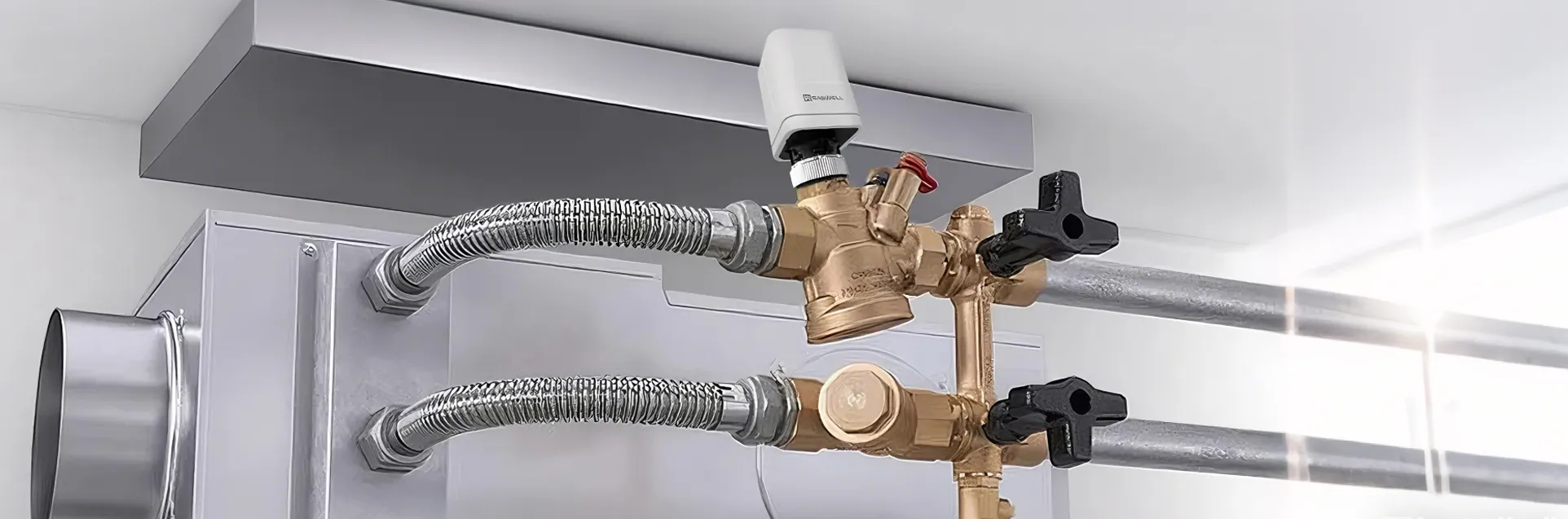 High-precision 0-10V FCU Valve Actuator SA905-V with Stepper Motor.