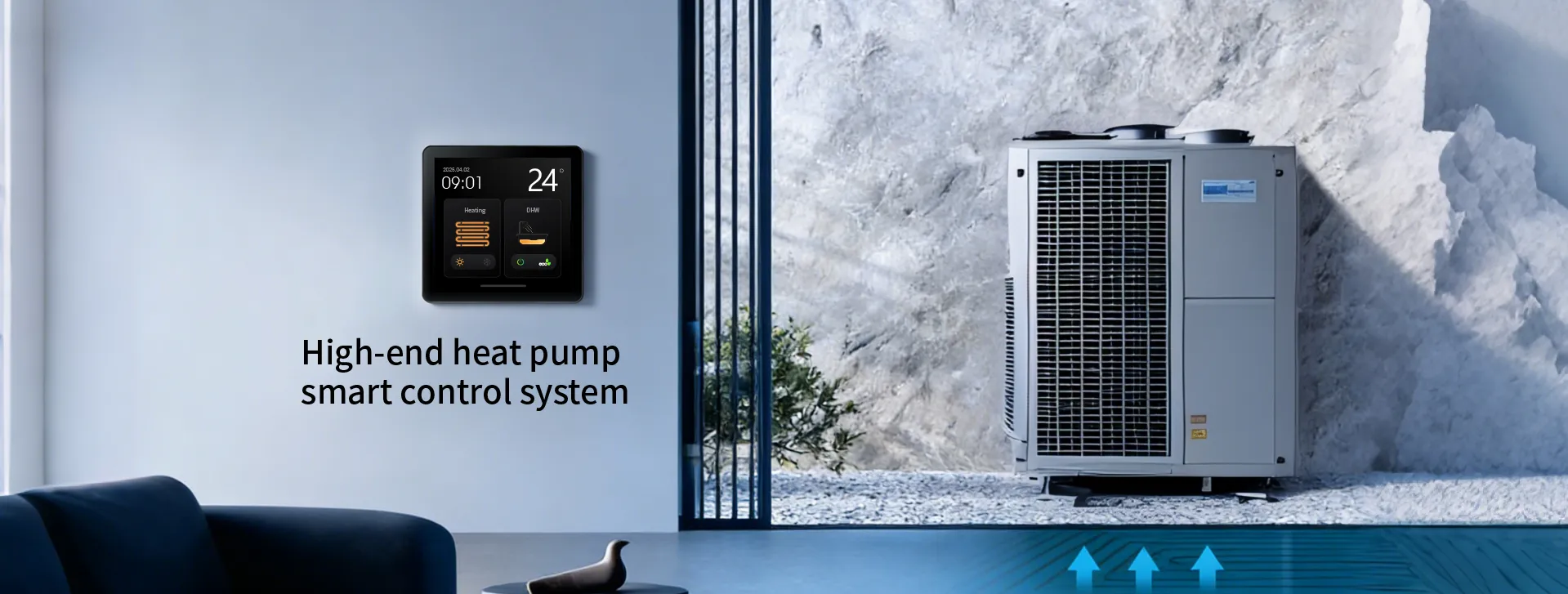 4-inch color screen thermostat vs traditional display