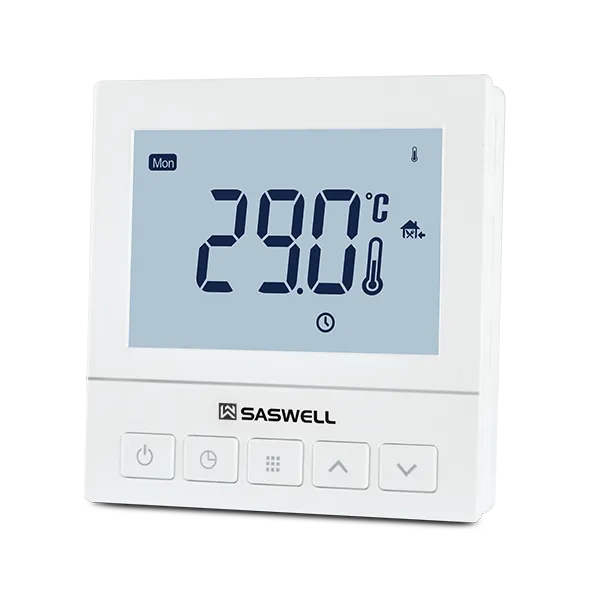 SAS920WHL field-proven programmable hydronic thermostat right side view