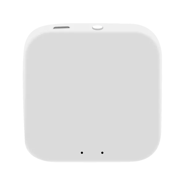 Front view of gateway for SAS936BWCHB wireless multi-zone hydronic thermostat