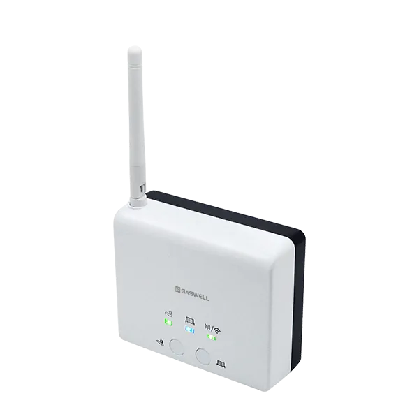 Left side view of SAS2016DE2 dual channel wireless receiver for boiler control