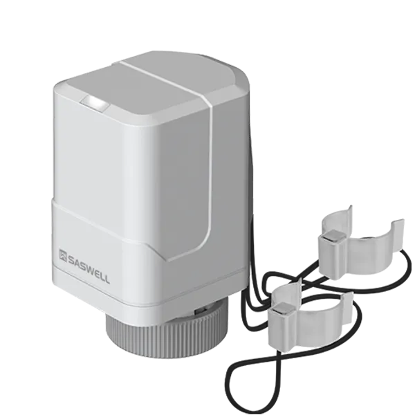 Right side view of SA905-S fail-safe electric thermal actuator
