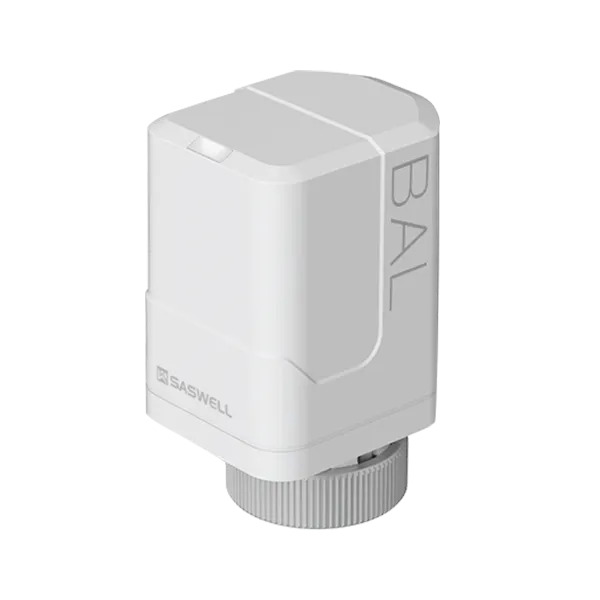 Right side view of SA905-V 0-10V modulating electric thermal actuator
