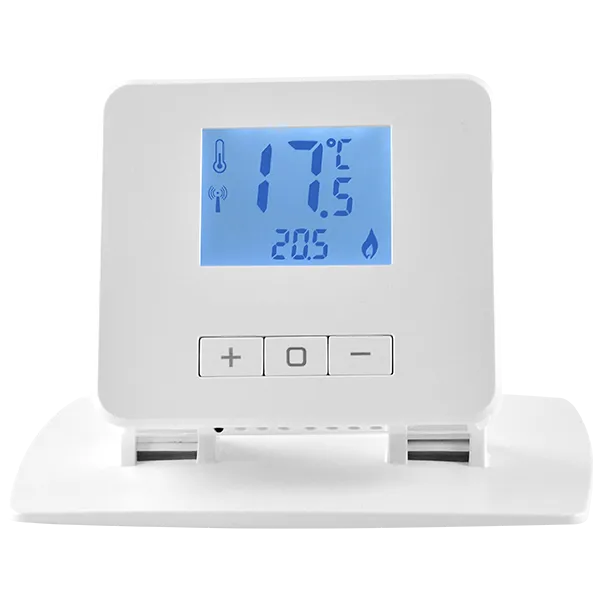 Front view of SAS919WHB  non-programmable boiler thermostat