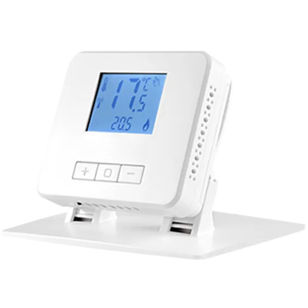 Right side view of SAS919WHB  non-programmable boiler thermostat