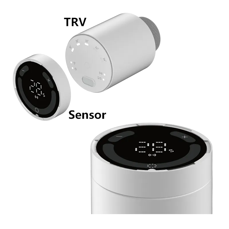 GEM208 split-type smart thermostatic radiator valve product display