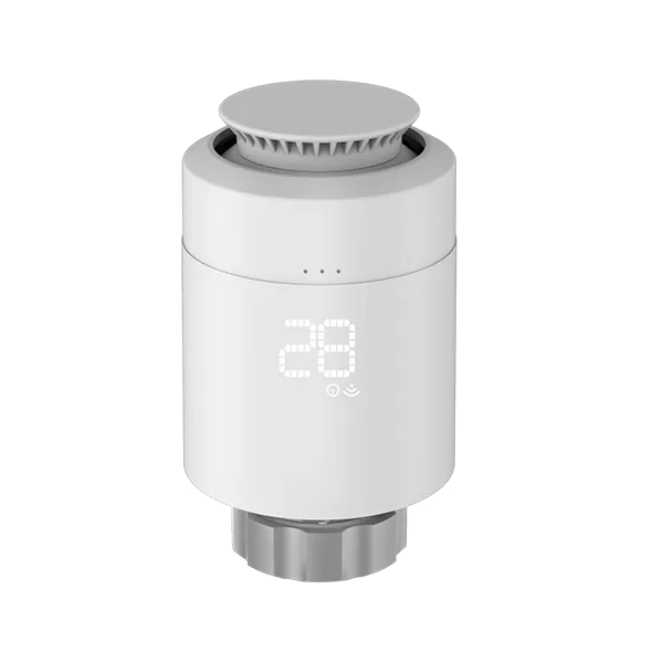SEA802 Zigbee smart thermostatic radiator valve product front view