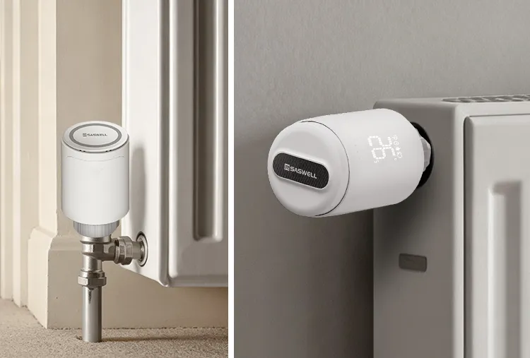 Comparison of TRV with display and no-display interface for radiator control