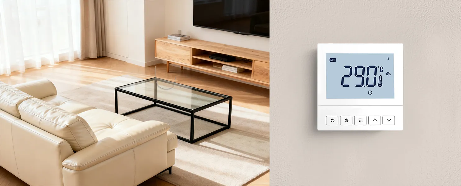 SAS920FHL field-proven programmable electric heating thermostat for electric heating systems