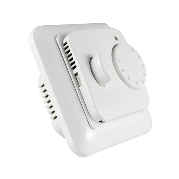 Left side view of T11FHL nonprogrammable floor heating thermostat