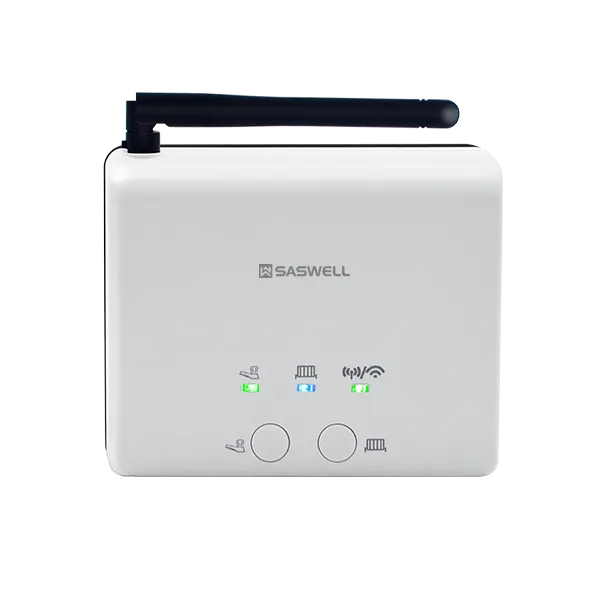 Front view of SAS2016DE2 dual channel wireless receiver for boiler control