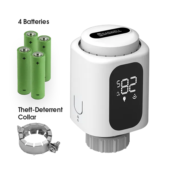 SEA889 LoRaWAN smart thermostatic radiator valve product display