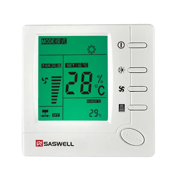 SAS803FCT 2/4-pipe fan coil thermostat product display