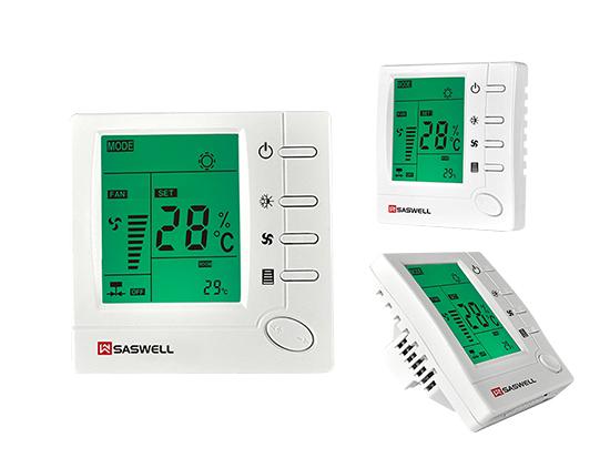 Single stage thermostat with external sensor