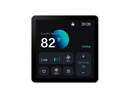 Smart Touchscreen Color Display Thermostat