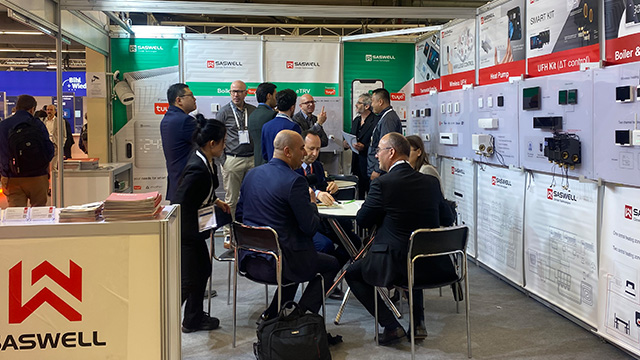 Discover SASWELL's Innovative HVAC Control Solutions at ISH 2023